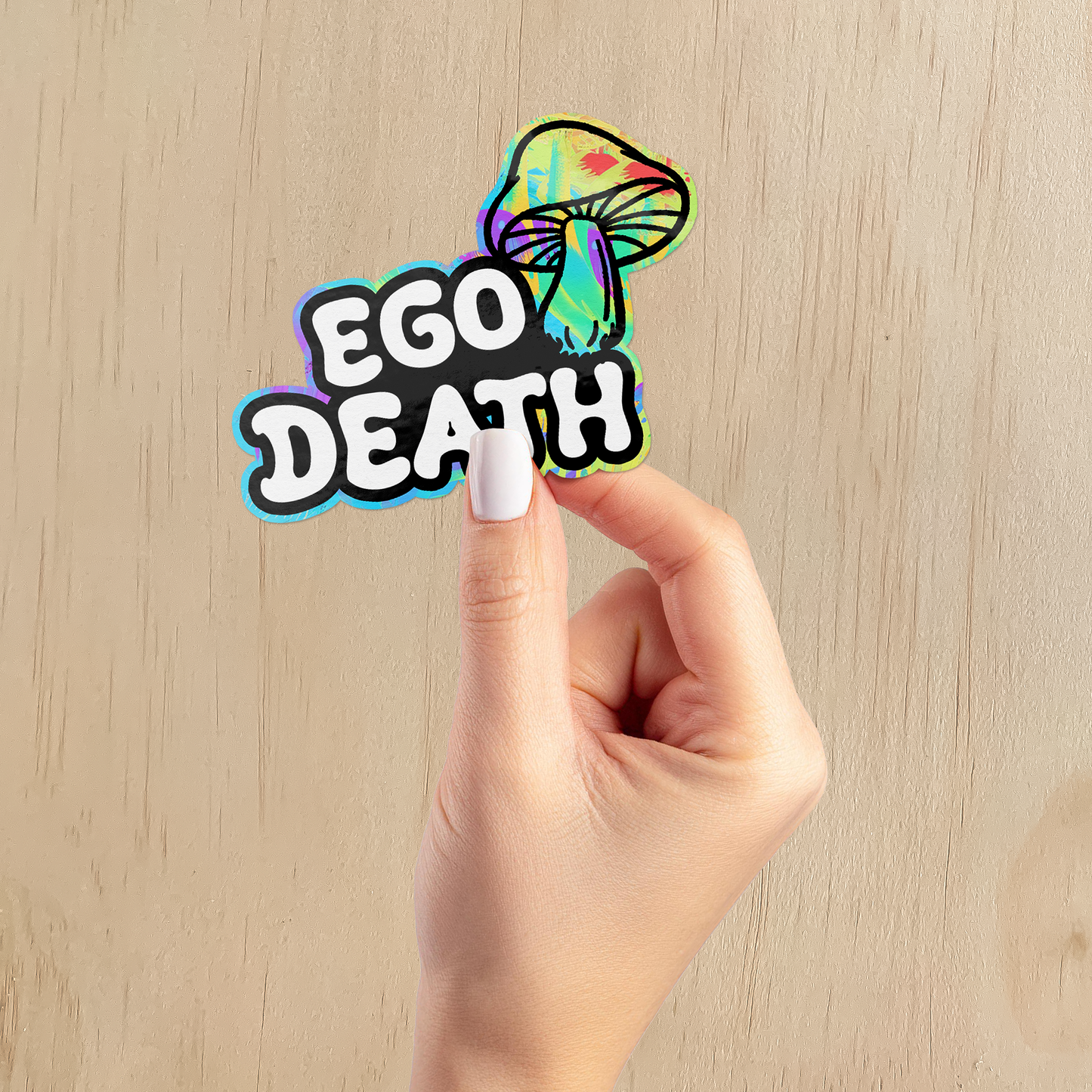 Ego Death Die Cut Sticker